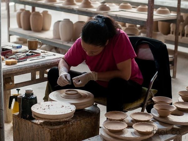 gốm hiên vân
