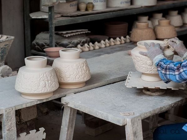 gốm hiên vân