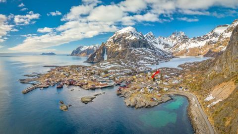 Ngôi làng có tên ngắn nhất thế giới ở Na Uy