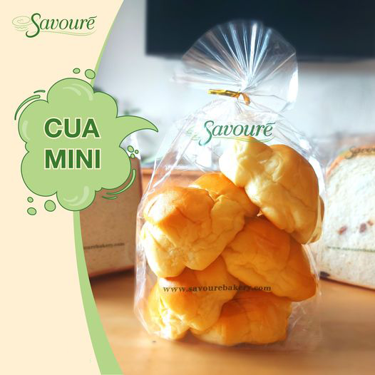 Bánh Hình Cua (croissant Mini) 135g (SAVOUREBAKE)