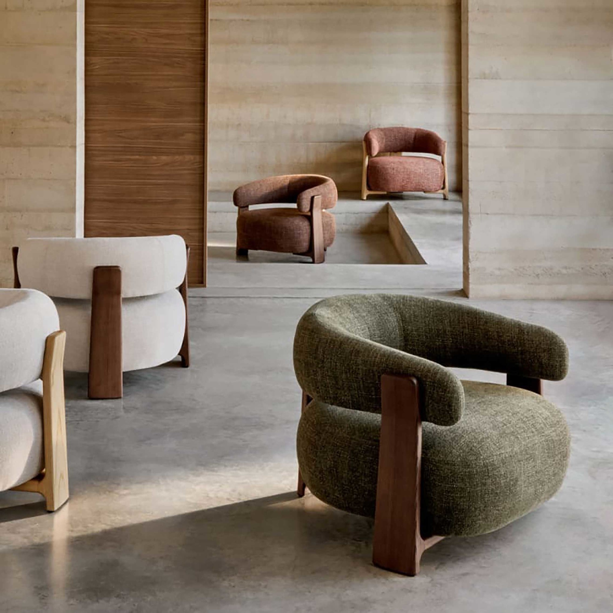 ghế thư giãn xdaily, granite arm chair