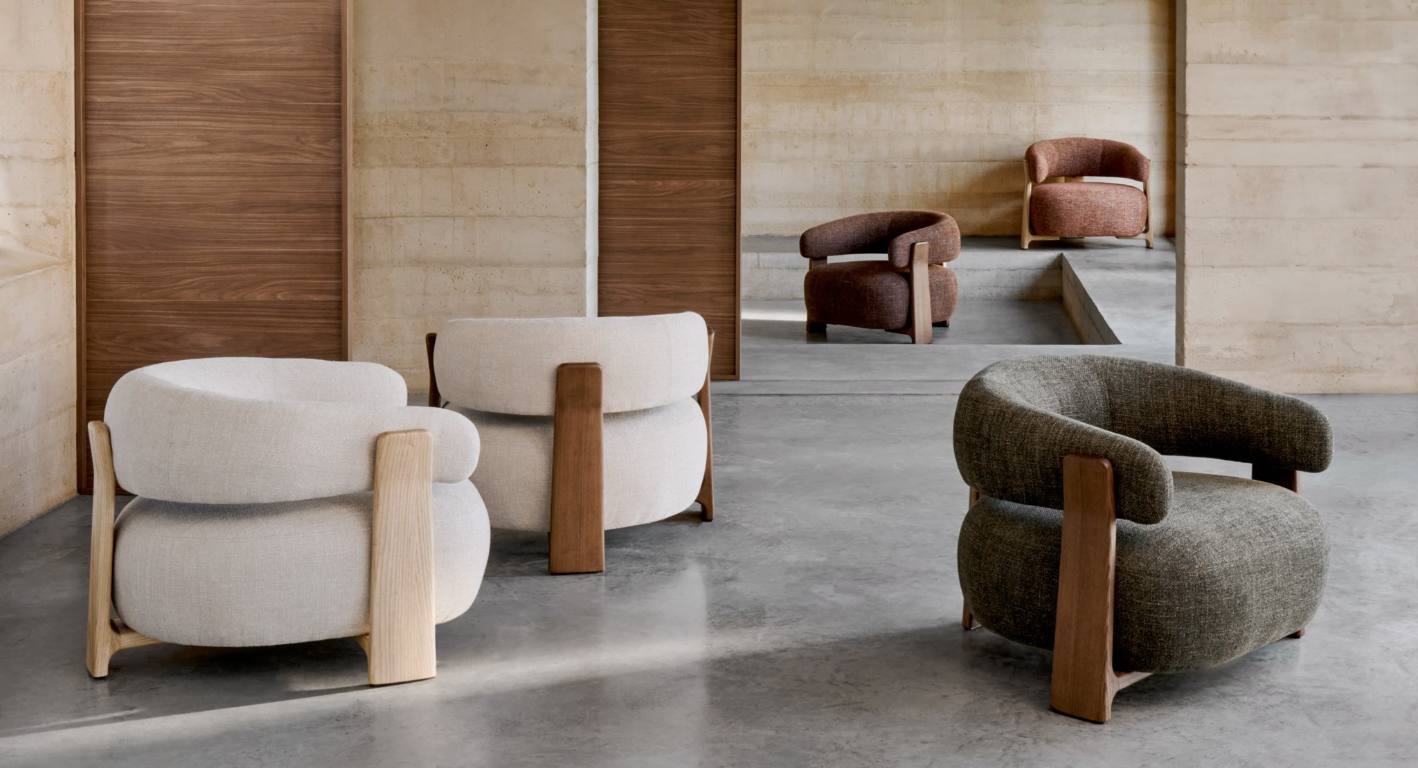 ghế thư giãn xdaily, granite arm chair