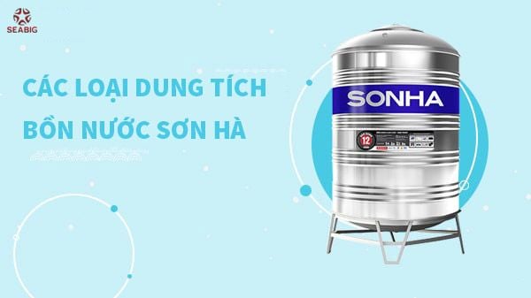 Các dòng diện tích bồn nước đa dạng hiện nay