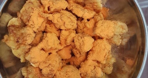 khoai tây lắc bột phô mai
