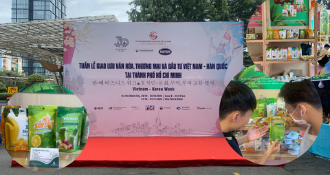 Nonglamfood tham gia Tuần lễ giao lưu Văn hóa, Thương mại và Đầu tư Việt Nam – Hàn Quốc tại Thành phố Hồ Chí Minh.