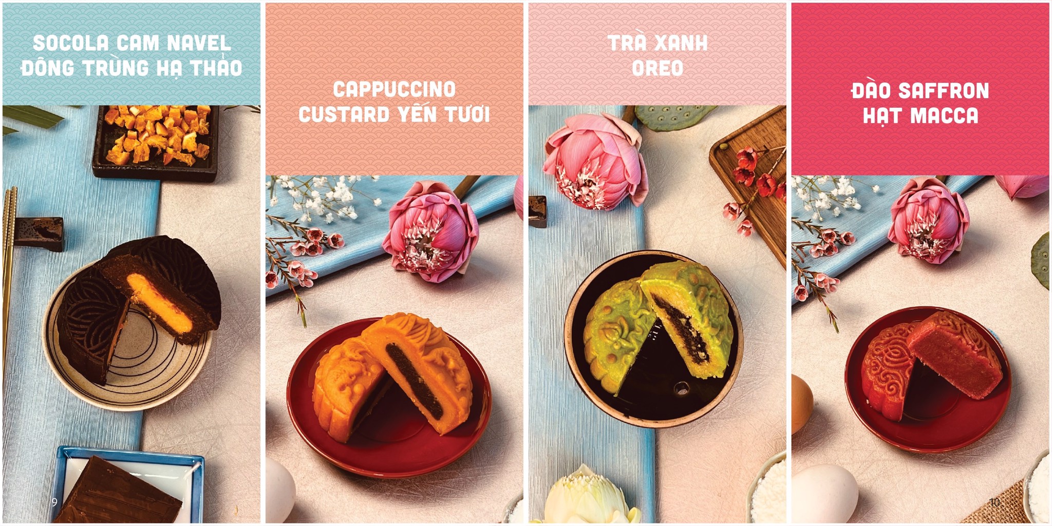 CHUẨN TƯƠI NGON - VỊ THƯỢNG HẠNG | BÁNH PHƯỢNG CÁT | MẮC CA | YẾN | SAFFRON | ĐÔNG TRÙNG HẠ THẢO
