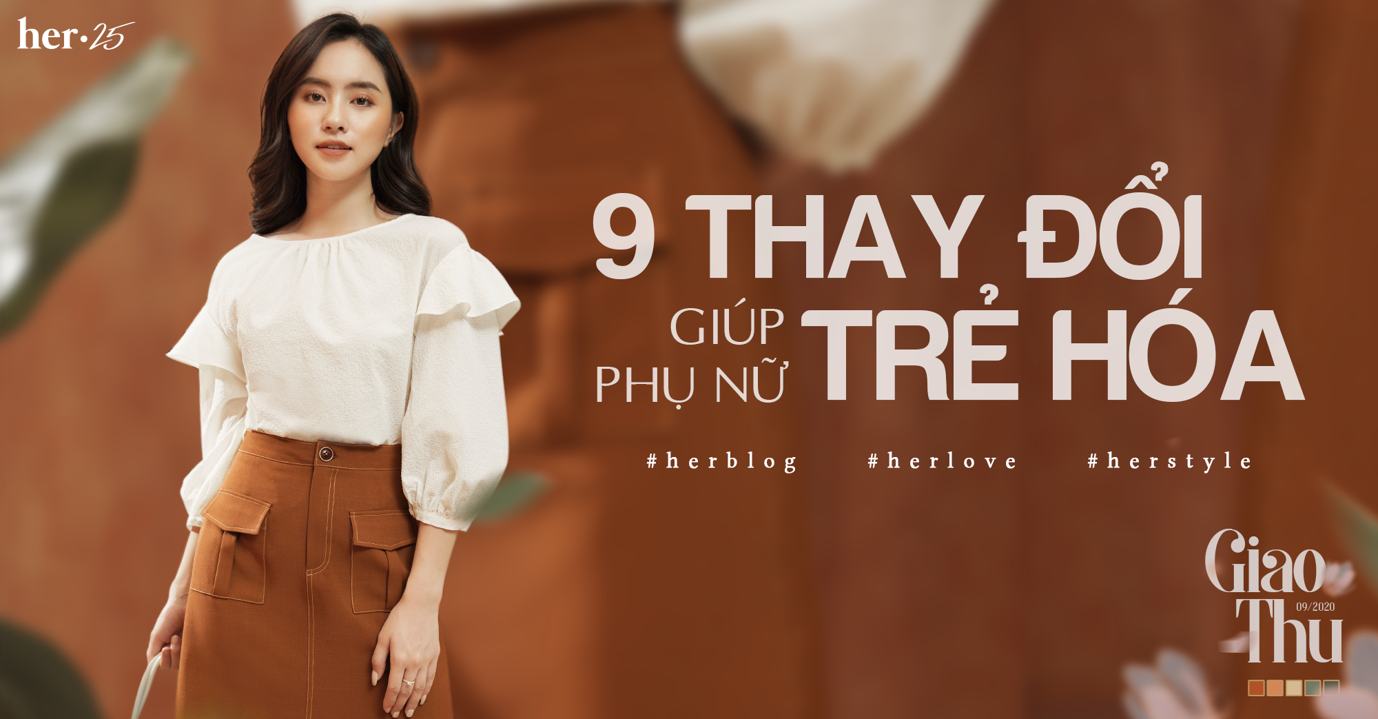 9 thay đổi giúp phụ nữ trẻ hóa