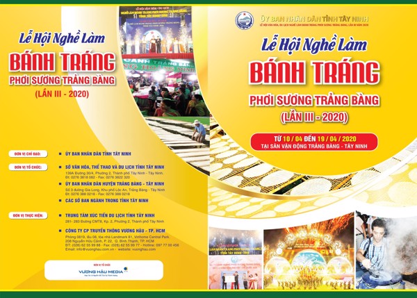 Tây Ninh: Tổ chức Lễ hội Bánh tráng phơi sương Trảng Bàng lần thứ II