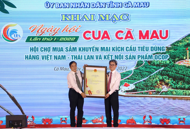 NGÀY HỘI CUA CÀ MAU LẦN THỨ I, 2023. HỘI CHỢ MUA SẮM KHUYẾN MẠI KÍCH CẦU TIÊU DÙNG HÀNG VIỆT NAM THÁI LAN VÀ KẾT NỐI CÁC SẢN PHẨM OCOP