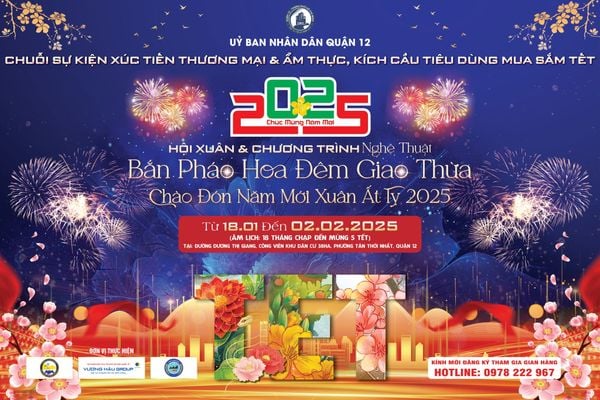 TUẦN LỄ XÚC TIẾN THƯƠNG MẠI, TIÊU DÙNG & ẨM THỰC XUÂN ẤT TỴ 2025