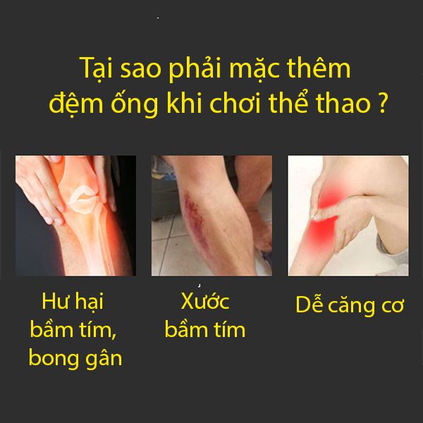 cặp tất đệm bảo vệ ống đồng trong bóng đá, bóng rổ