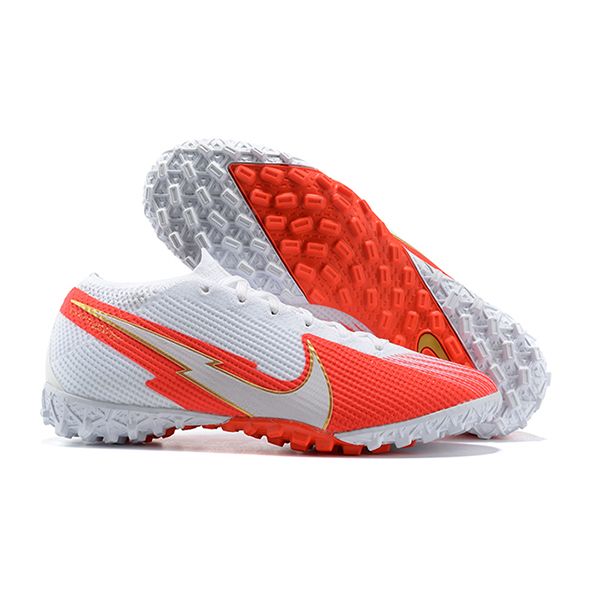 giày đá bóng sân cỏ nhân tạo Nike Mercurial Vapor 13 Elite đỏ trắng