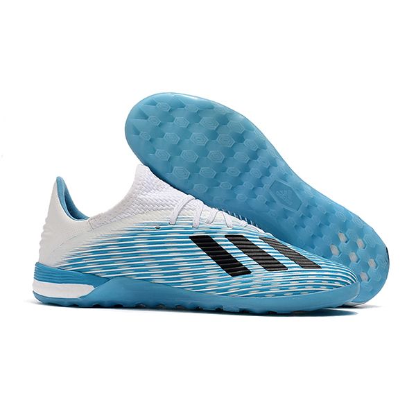 giày đá bóng adidas X19.1đinh TF màu xanh