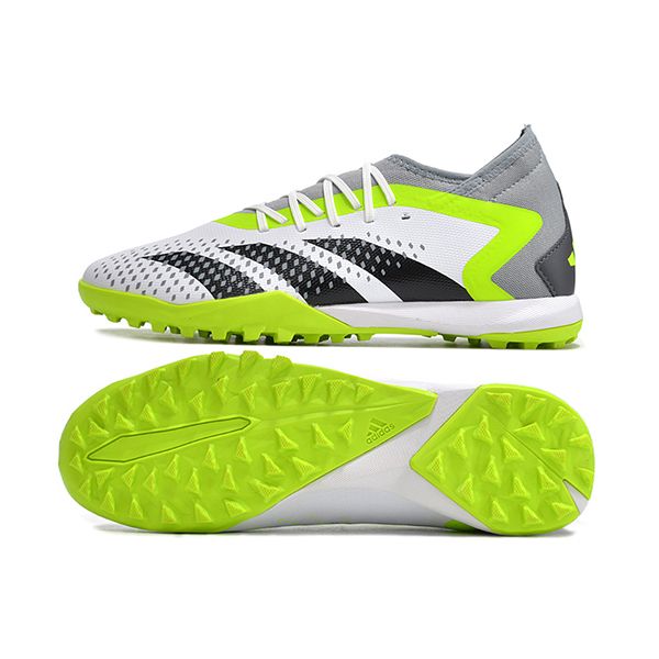 Giày đá bóng adidas Predator Accuracy.3 đinh TF màu trắng vạch đen