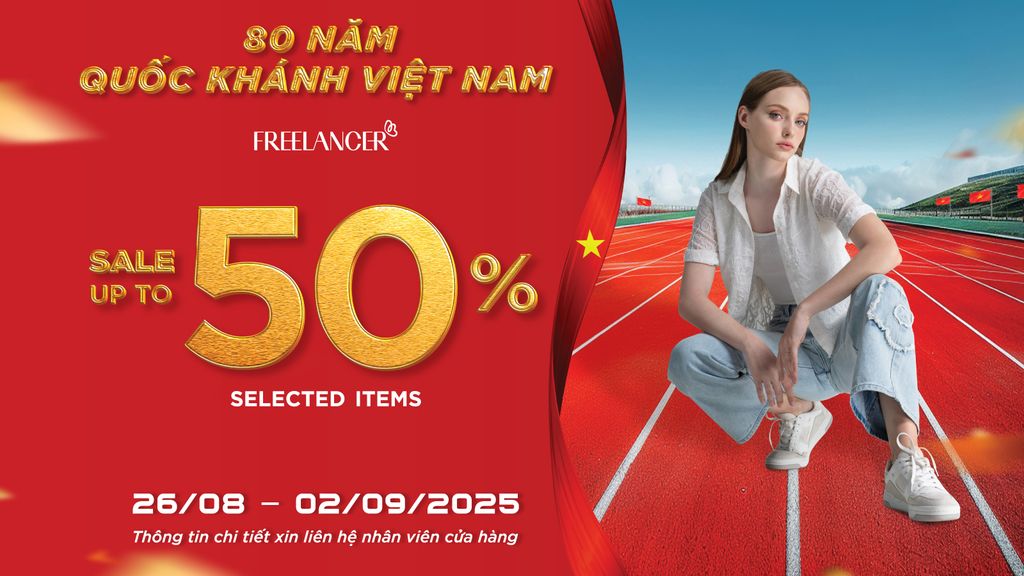 SALE TƯNG BỪNG – MỪNG QUỐC KHÁNH 2/9​