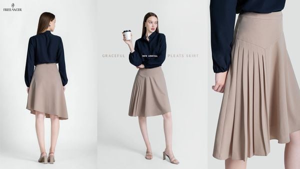 NEW ARRIVAL | GRACEFUL PLEATS SKIRT​