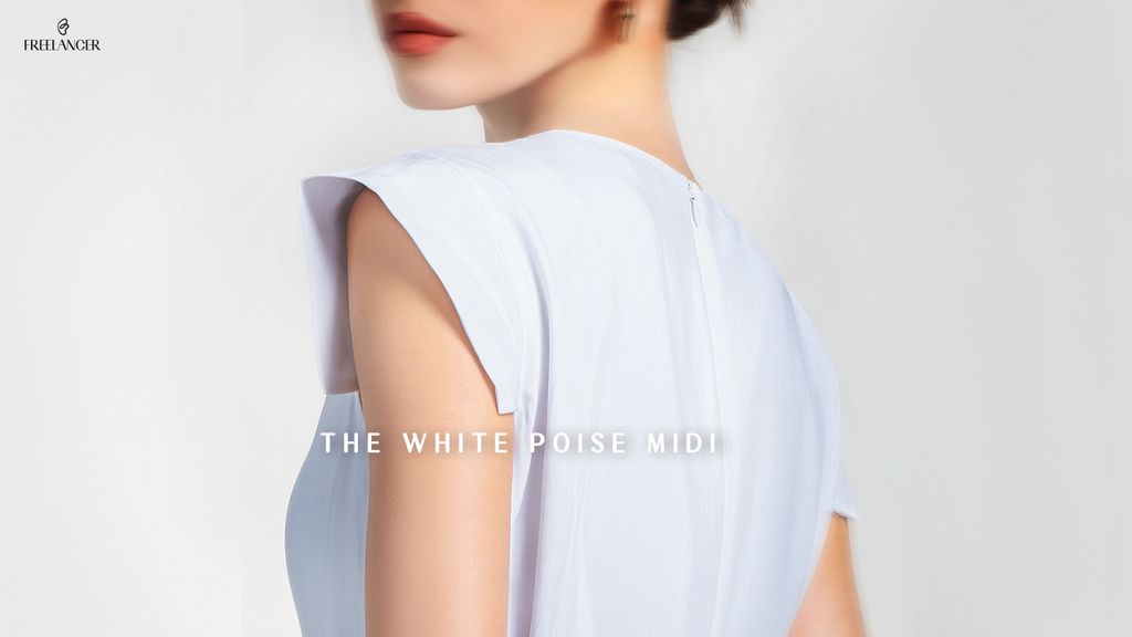 THE WHITE POISE MIDI - A STUDY IN SUBTLE SOPHISTICATION