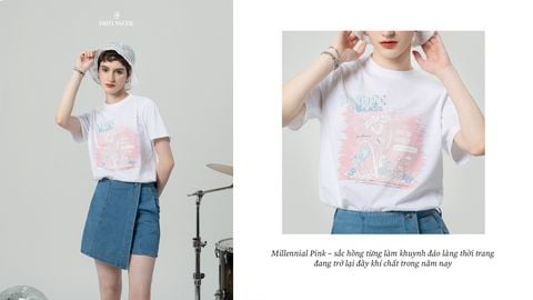 NATURE BEATS T-SHIRT – XU HƯỚNG MILLENNIAL PINK TRỞ LẠI MẠNH MẼ​