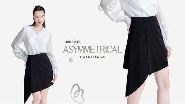 NEW ARRIVALS | THE ASYMMETRICAL SKIRT – CÁ TÍNH NHẸ NHÀNG, KHÔNG HÒA LẪN​