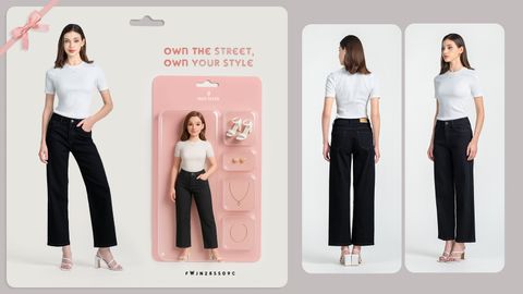 BLACK DENIM IS A MOOD – OWN THE STREET, OWN YOUR STYLE​