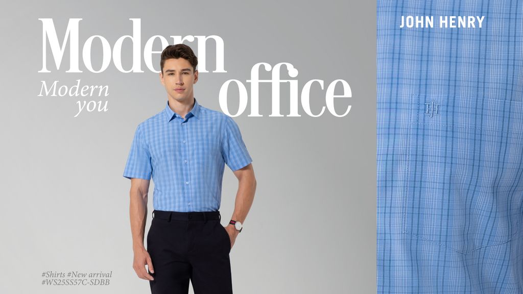 CHUẨN PHONG CÁCH CÔNG SỞ HIỆN ĐẠI CÙNG JOHN HENRY