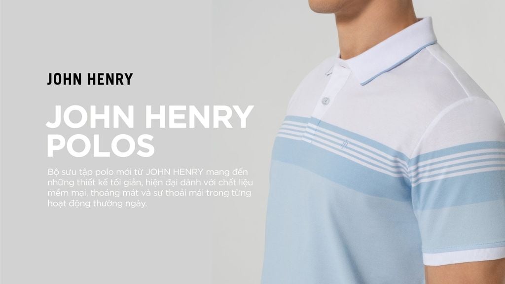 NEW ARRIVALS | JOHN HENRY POLOS