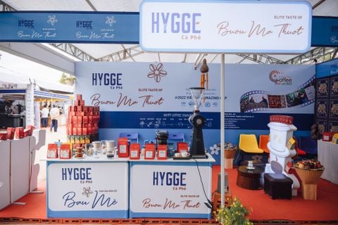 HYGGE Cà phê  tiếp đón hơn 5,000 lượt khách tham quan Gian hàng tại Hội chợ Cà Phê 2023
