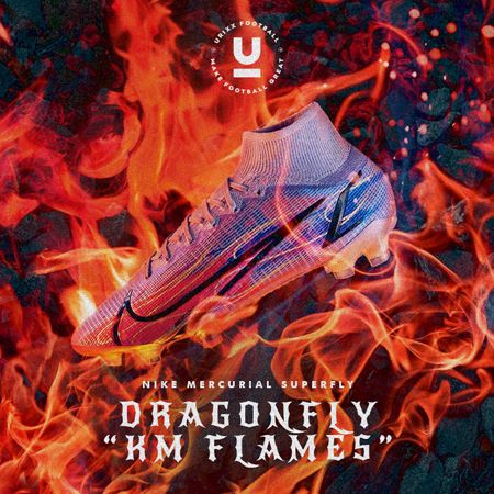 NIKE MERCURIAL SUPERFLY DRAGONFLY “KM FLAMES”