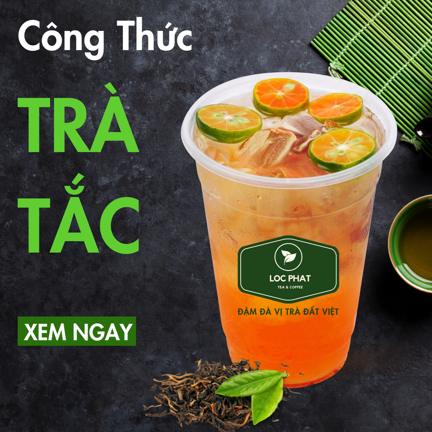 3. Cách làm trà tắc từ trà lái