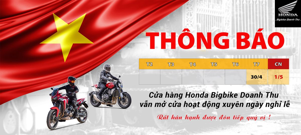 CHÚC MỪNG ĐẠI LỄ 30/04 - 01/05
