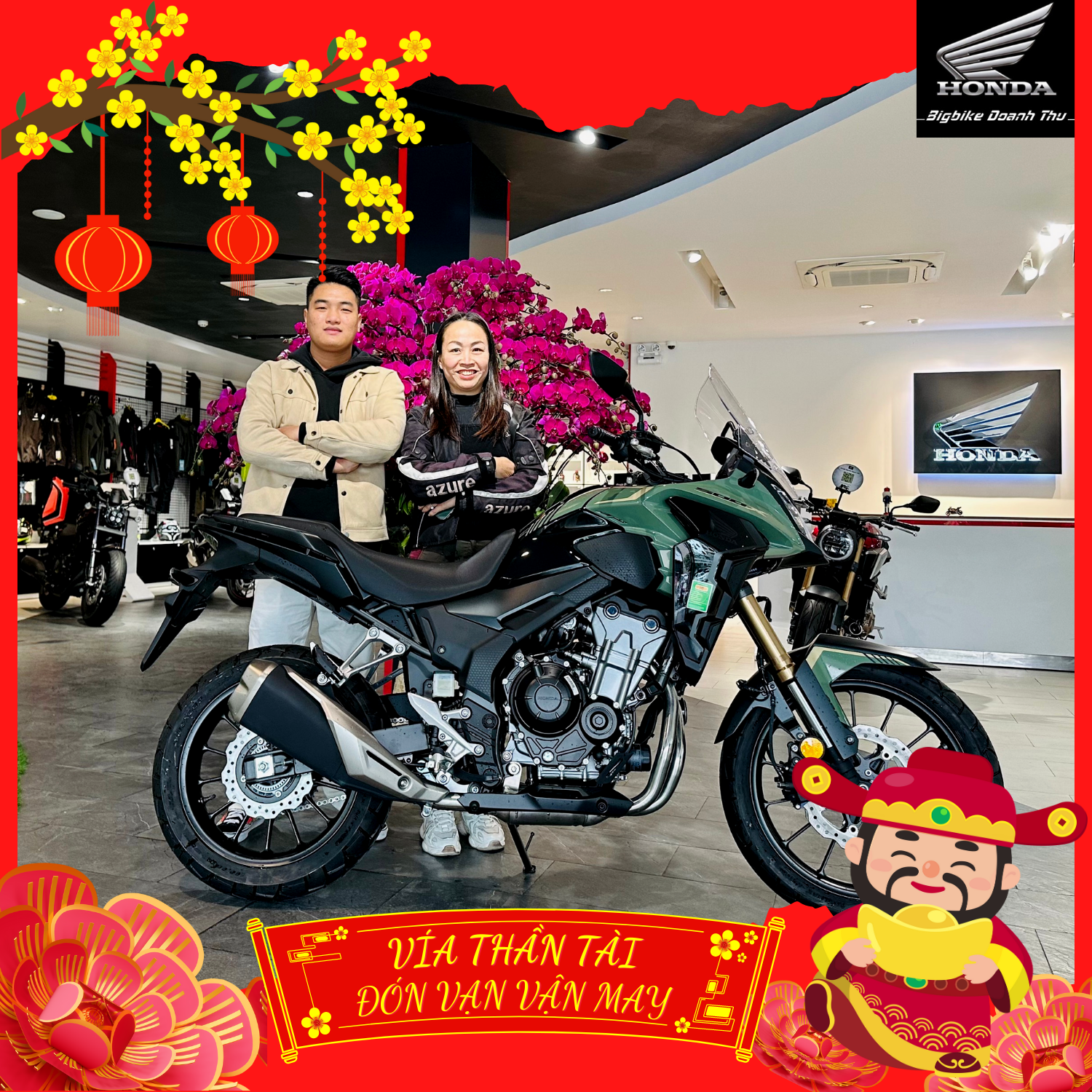 VÍA THẦN TÀI - SẮM BIGBIKE MỚI