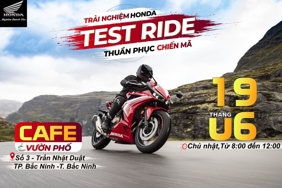 TRẢI NGHIỆM HONDA - THUẦN PHỤC CHIẾN MÃ
