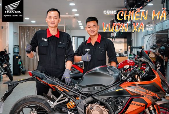 Ưu Đãi Sửa chữa Moto tại Honda Bigbike DoanhThu