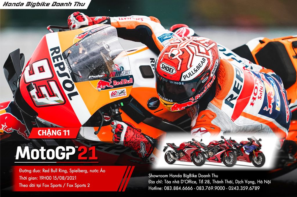 MotoGP 21 - HRC Team có làm nên thành quả tại Red Bull Ring?