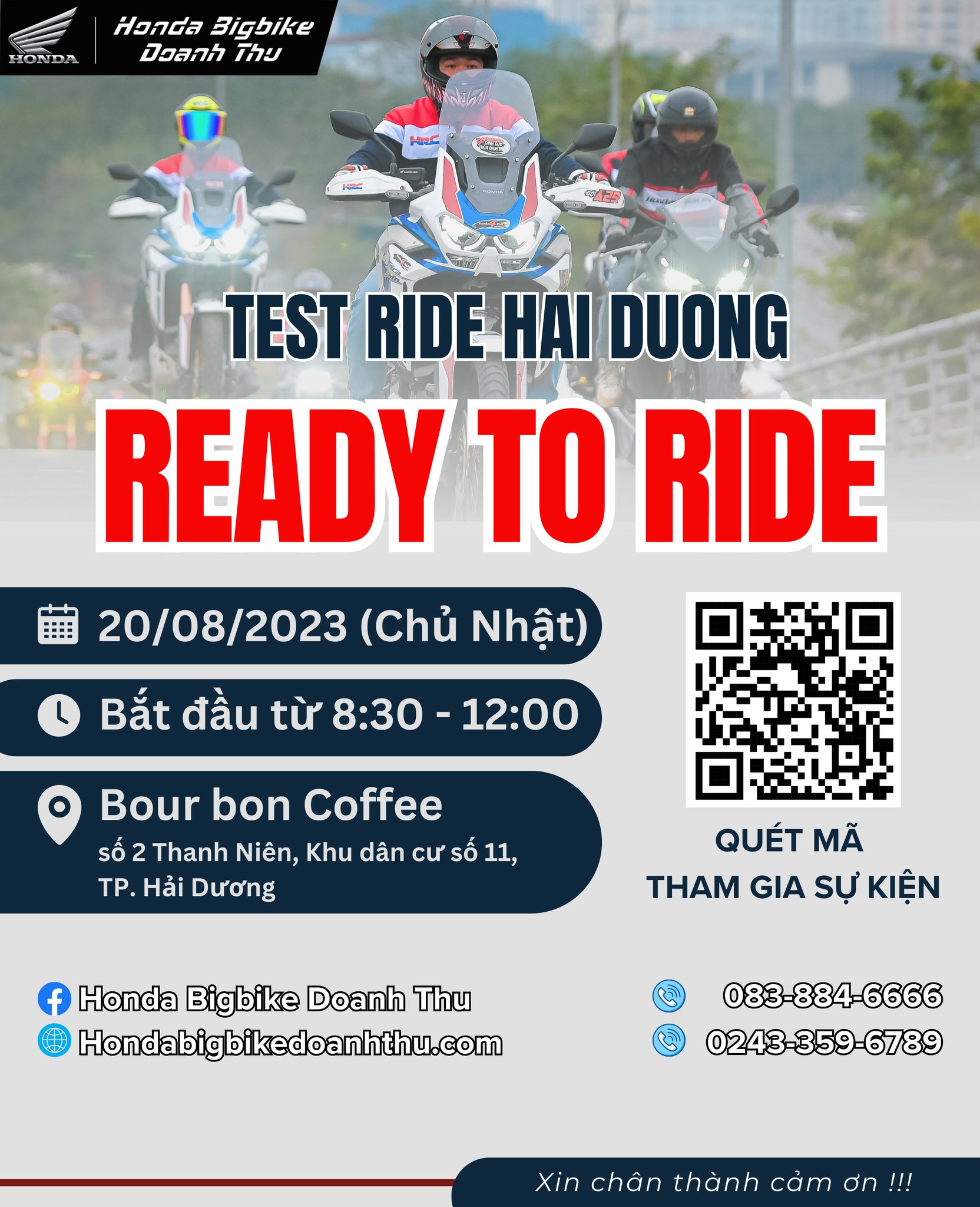 TEST RIDE HAI DUONG | READY TO RIDE