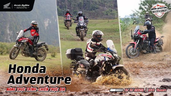Honda Adventure 2023 - NÂNG THỰC TRÌNH - CHIẾN THỰC ĐỊA