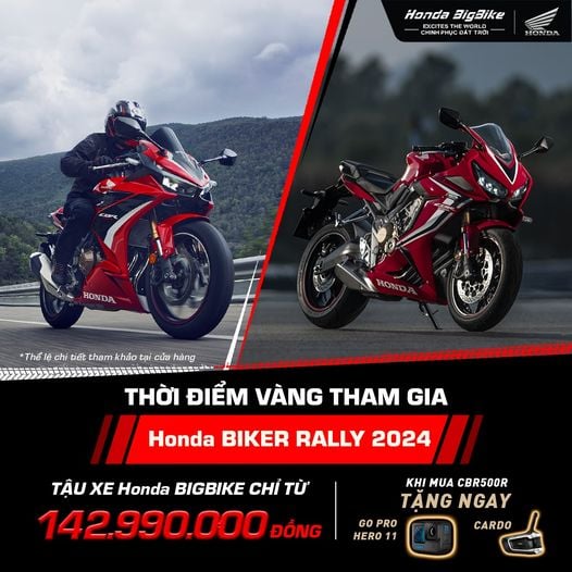 Thời Điểm Vàng Tham Gia Honda Biker Rally 2024