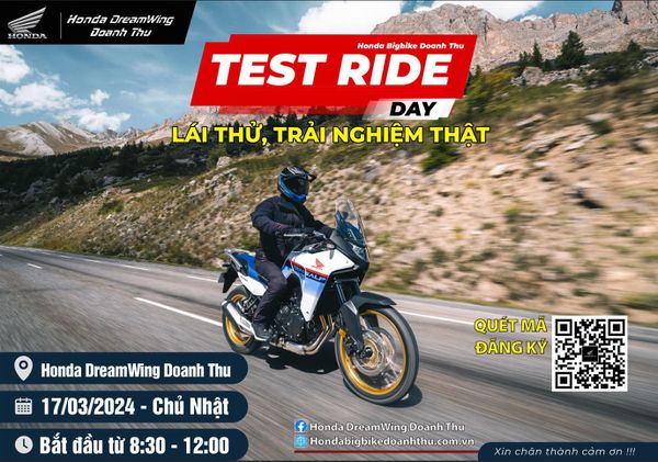 SỰ KIỆN TEST RIDE DAY QUAY TRỞ LẠI