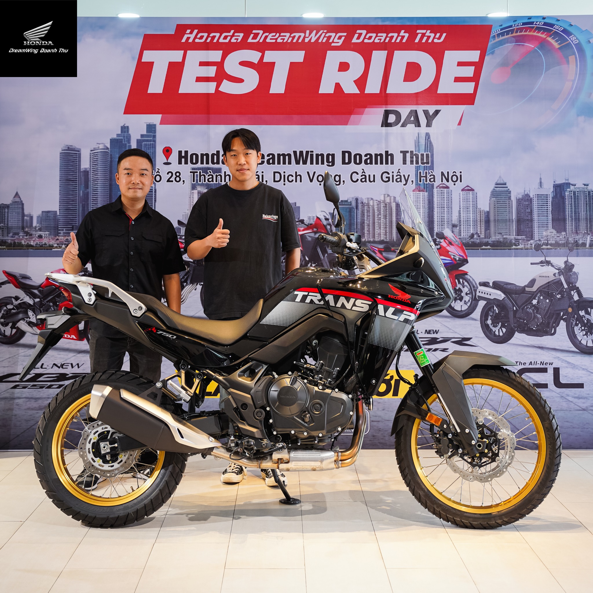 [RECAP] TEST RIDE DAY - TẠI SHOWROOM HONDA DREAMWING DOANH THU