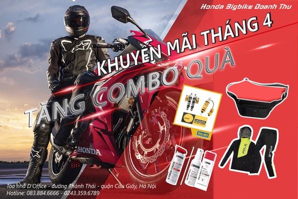 QUÀ TẶNG KHỦNG KHI MUA XE PHÂN KHỐI LỚN