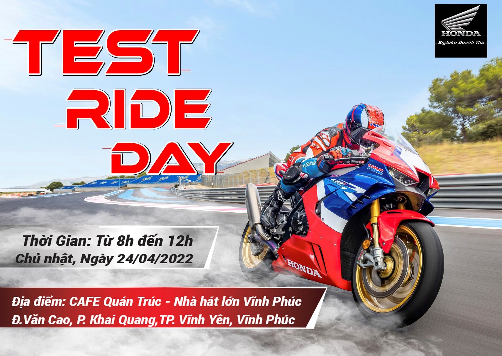 TEST RIDE DAY | HÀNH TRÌNH BỨT TỐC