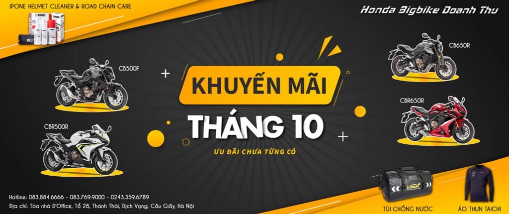 KHUYẾN MẠI MỚI THÁNG 10 - ƯU ĐÃI CHƯA TỪNG CÓ