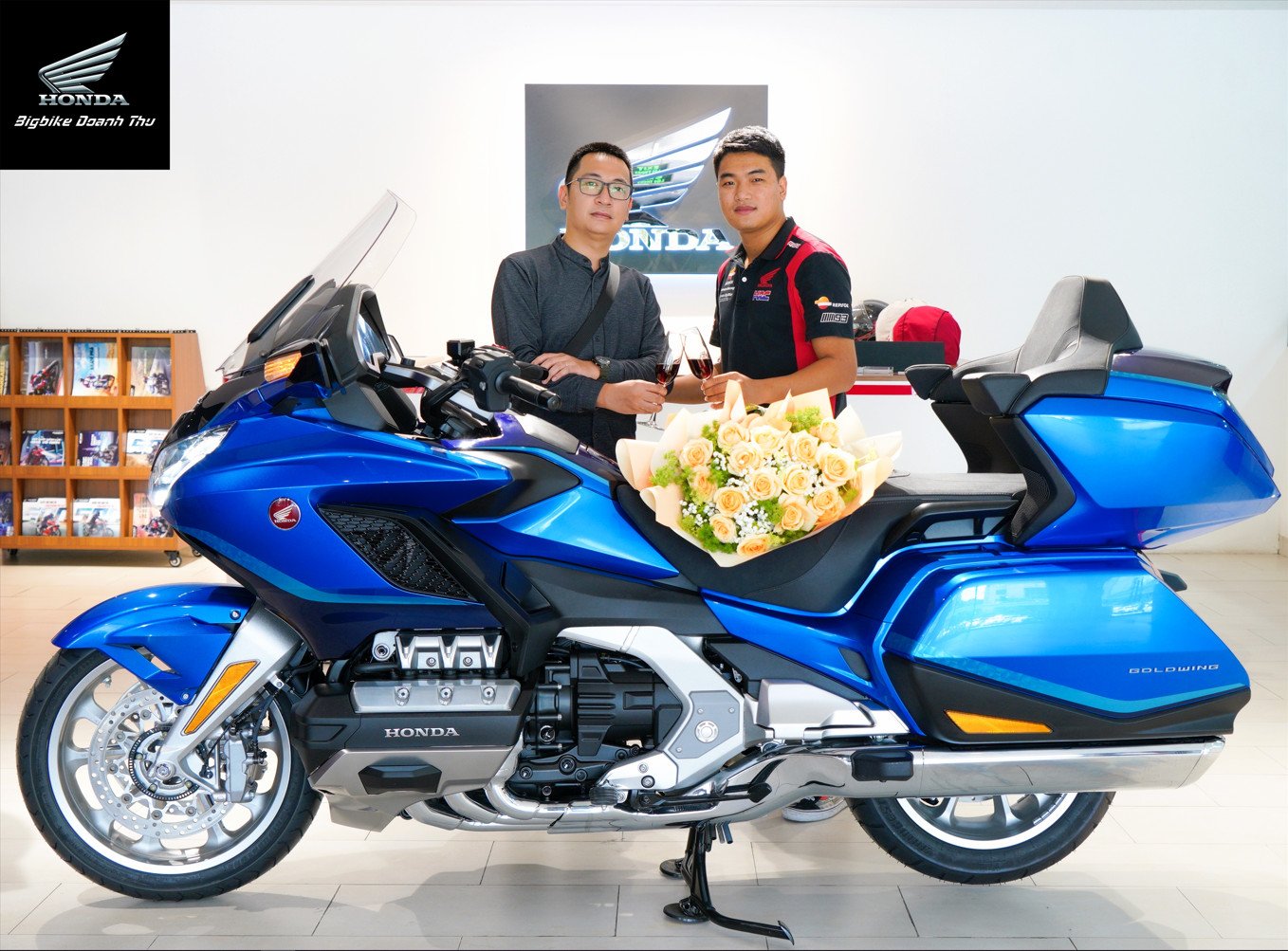 Honda Bigbike Doanh Thu bàn giao Honda Goldwing