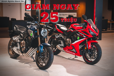 DEAL CỰC KHỦNG  KHI MUA XE CB650R - CBR650R
