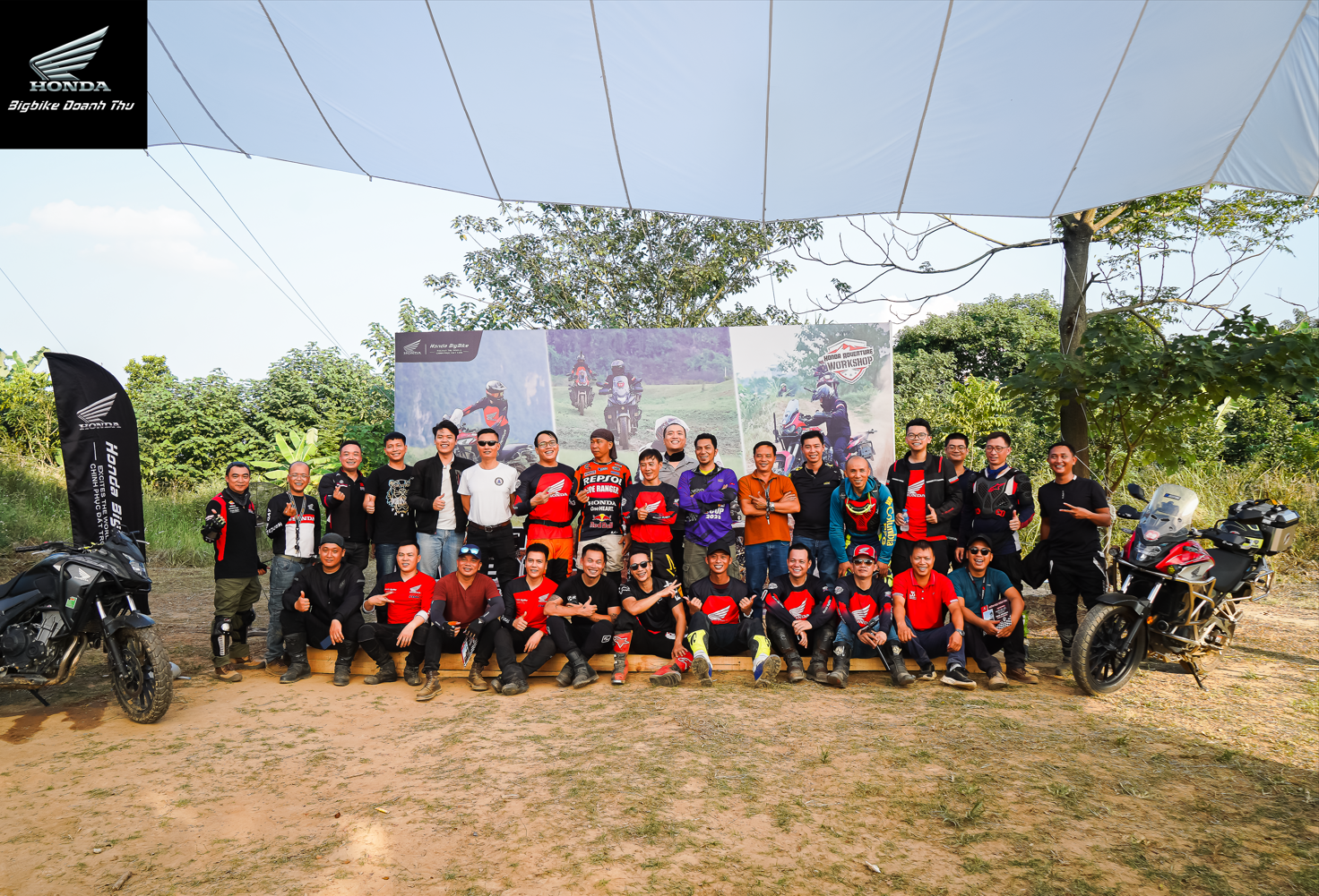 THỔI BỪNG ĐAM MÊ - CHINH PHỤC THÁCH THỨC, Honda Adventure workshop 2 