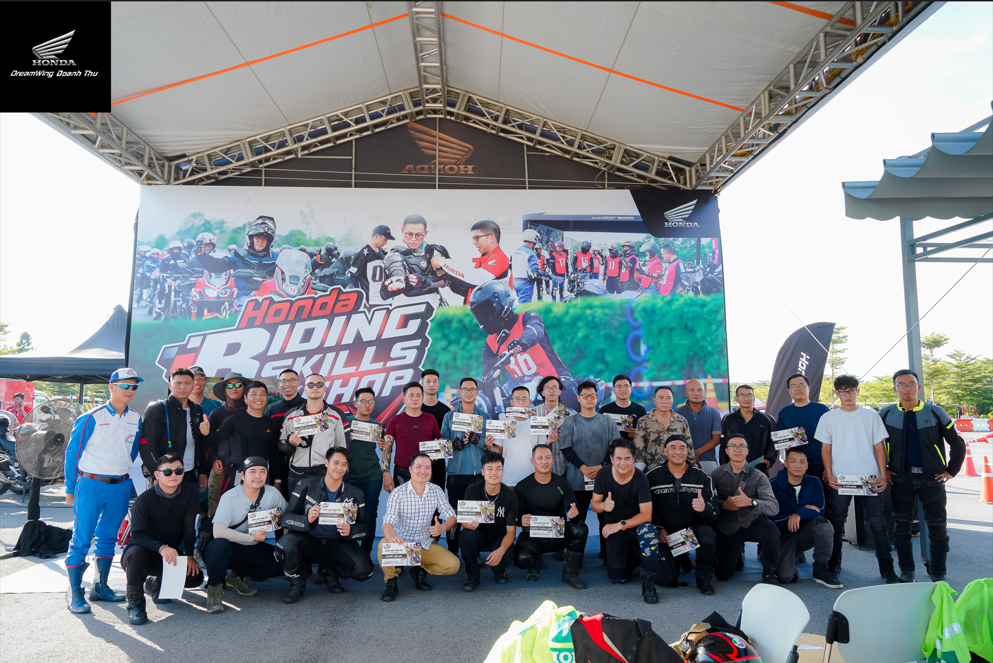 KẾT HỘI NÂNG TRÌNH - HONDA Riding Skills 