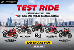 Test Ride Chiến Mã Mới, Cháy Hết Mình Với Anh Em Bikers Hải Phòng