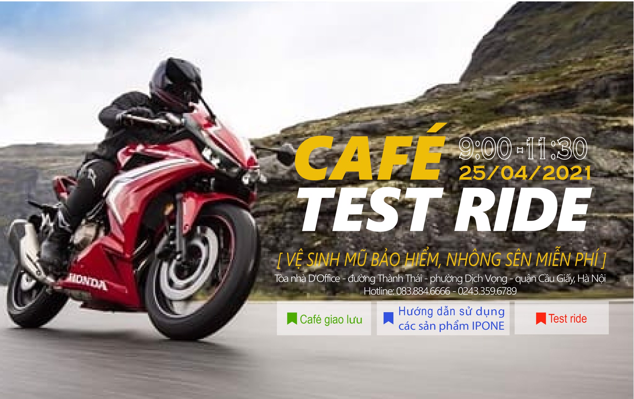 TEST RIDE THẢ GA - NHẬN QUÀ HẤP DẪN