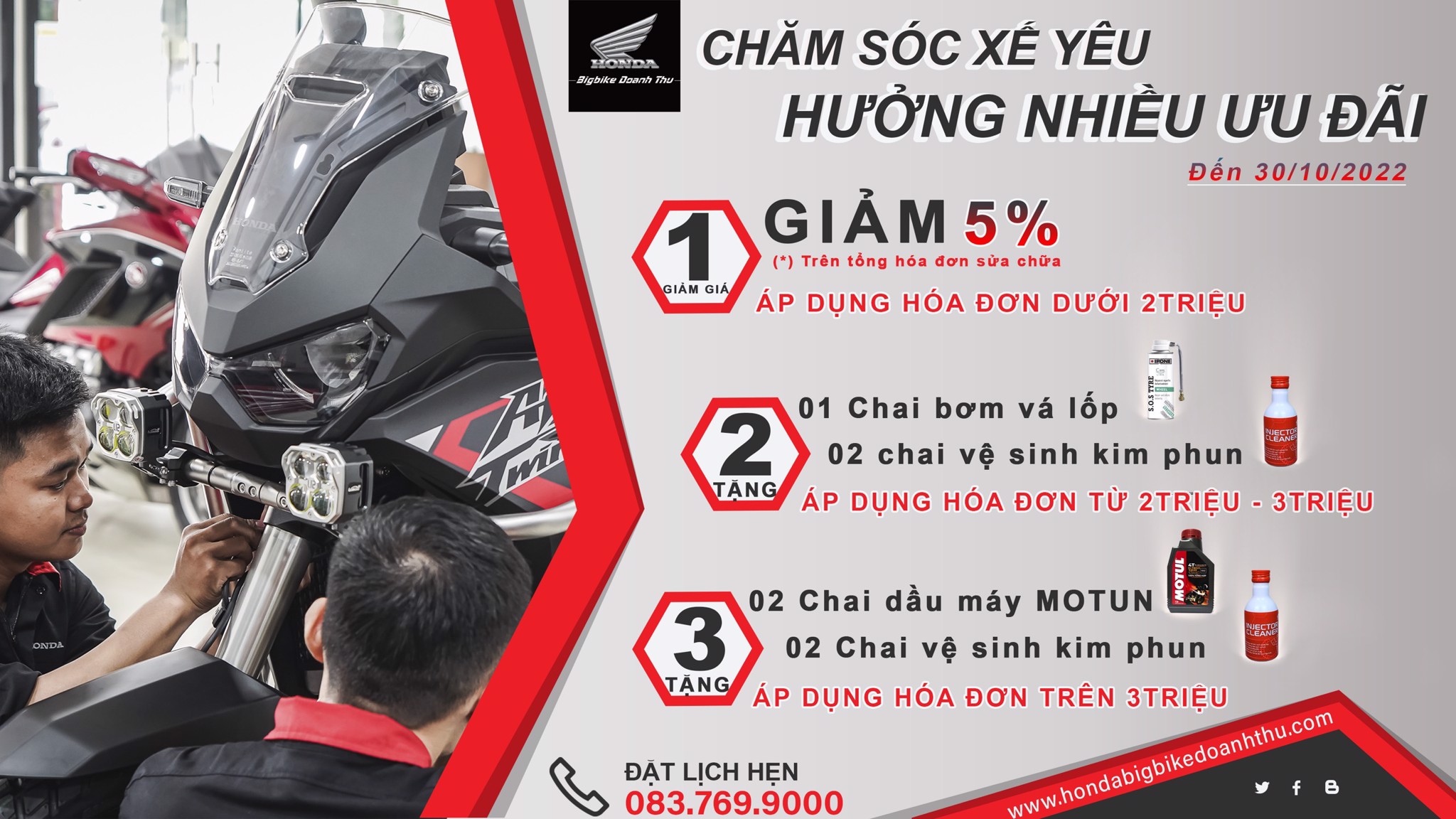 CHĂM SÓC XẾ YẾU - HƯỞNG NHIỀU ƯU ĐÃI