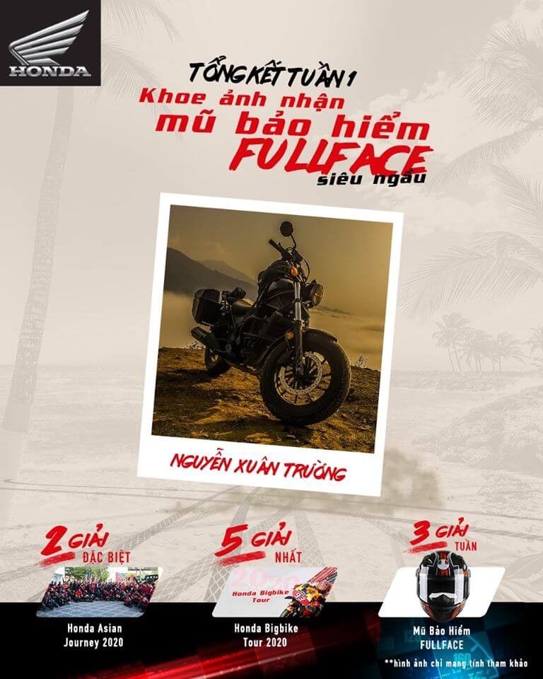 Kết nối các biker Phân Khối Lớn với chương trình từ Honda